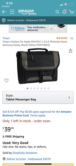 Targums Tablet Messenger bag