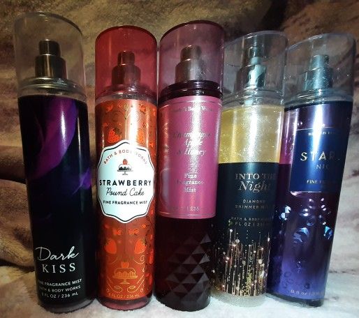47 bottles of Bath and Body Works and Victoria Secret Body Sprays.PLEASE READ DESCRIPTION