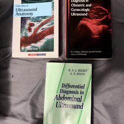 Full Sonography/ Ultrasound Books Bundle