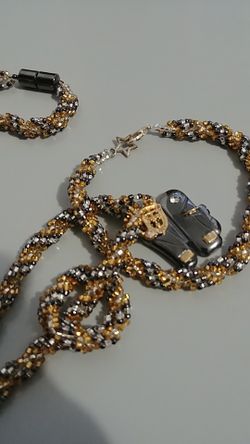 Necklace bracelet and ring