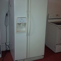 Whirlpool Side By Side Fridge French Door Matching Stove And Dishwasher 
