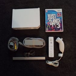 NINTENDO WII and JUST DANCE Games