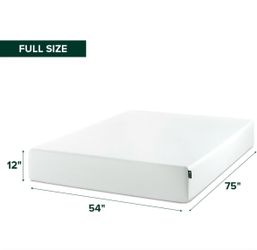 Full size memory foam mattress