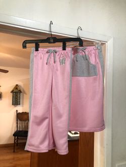 Lot of 2 items.  Girls Size 4 Long Pants and skirt. Made Of 100% Polyester .  Brand New Never Worn Has Been Hanging In The Closet .  Washed before han