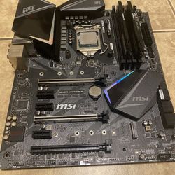 Mpg Z390 Gaming Edge Wifi Motherboard With Intel I5 9400 16gb Ddr4 Ram