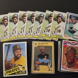 Bill madlock baseball card collection