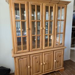 Large china cabinet 