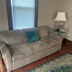 Sofa & Queen Pull Out Bed.