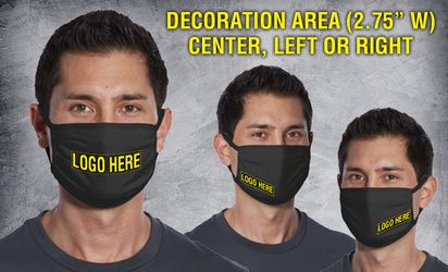 Custom face masks, face coverings