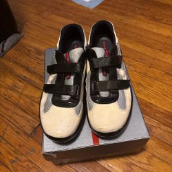 Prada,tan size 12