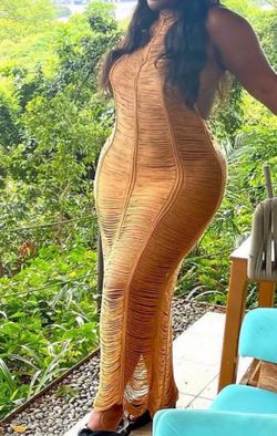 Swimsuit cover up dress