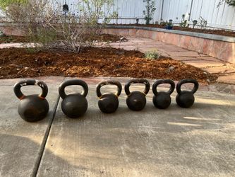 Kettlebells (Full set)