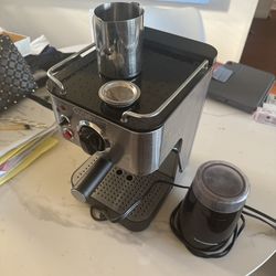 Espresso Machine Cuisinart plus Coffee Grinder Bundle