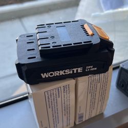 20V Max plus 2.0Ah rechargeable battery