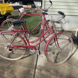 His N’ Her’s Bicycle Schwinn