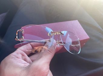 Cartier Glasses- gold arms