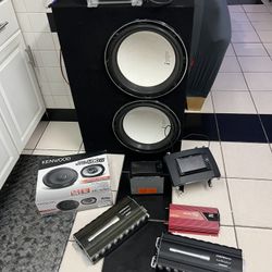 Car  Speaker Music Package!!!!! $$$OBO$$$