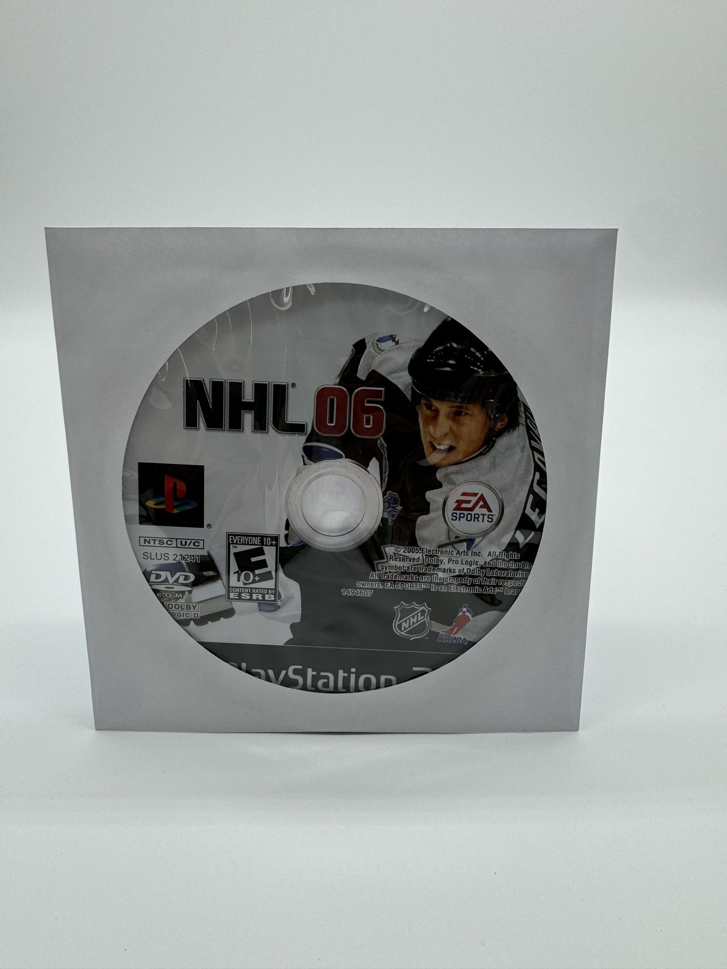 NHL 06 Sony PlayStation 2 PS2 2005 Video Game DISC ONLY hockey EA Sports