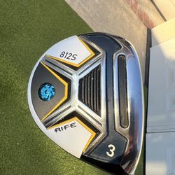 Rife Men 812s #3 Fairway Wood Used RH.