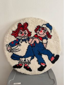 Vintage Raggedy Ann & Andy Wall Art