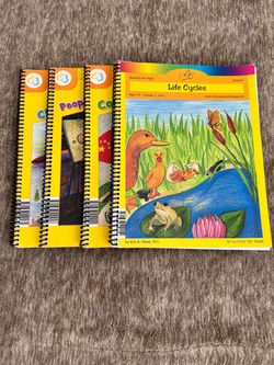 Beyond the Page Ages 7-9 Homeschool Curriculum 4 Books Science Social Studies