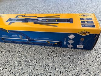 24 in. Slimline Manual Tile Cutter with Steel Blade and Adjustable Tungsten-carbide 7/8 in. Scoring Wheel