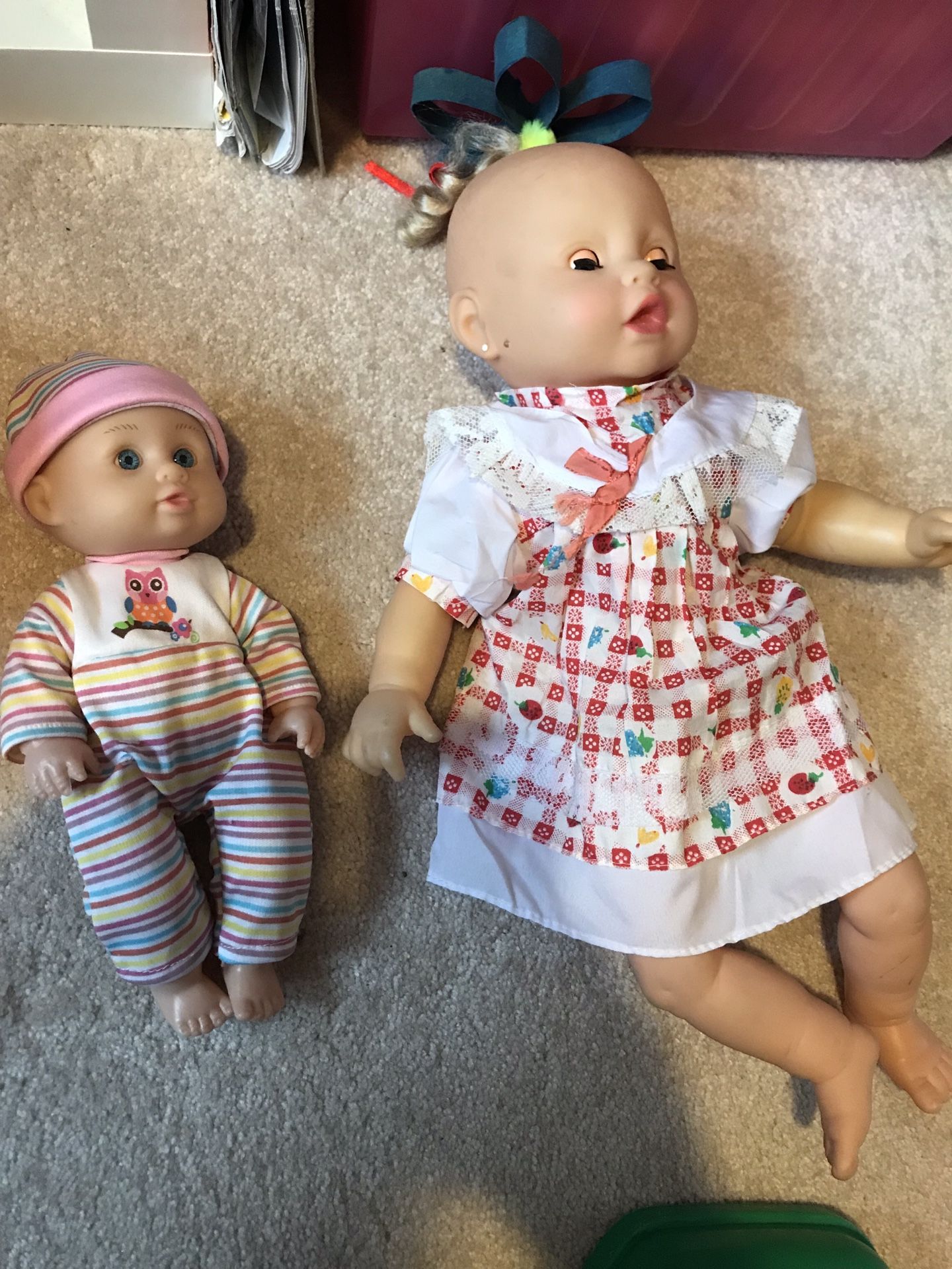 Baby doll with accessories