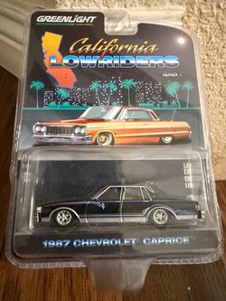 GreenLight 1987 Chevrolet Caprice California Lowriders – 1:64 Die-Cast