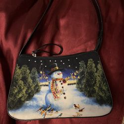 Small Snowman Purse