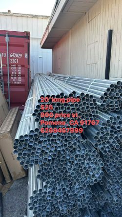 20’ Long Pipe 1-3/8” 16ga