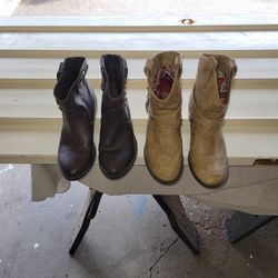 Woman's Lsenboye & Arizona  low cut dress boots