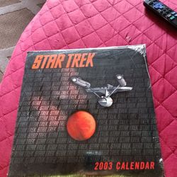 Collectible Star Trek Calendar