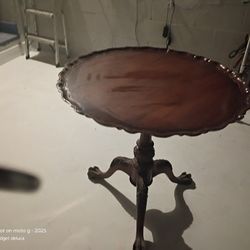 Pie Crust Tea Table Antique