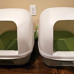 Tidy Cat Breeze Hooded Litter Box