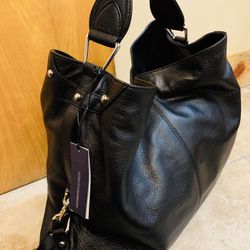 Rebecca Minkoff black leather purse