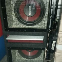 A Huge Car Speaker w/ an 800amp 