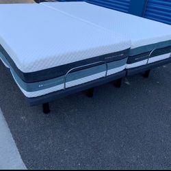 Iflip Sonoma sleep science king size bed ! Split king bed ! Adjustable beds ! Adjustable base ! Delivery