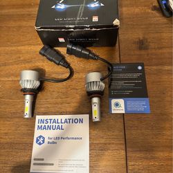 Crownova 9005 led headlights upgrade kit
