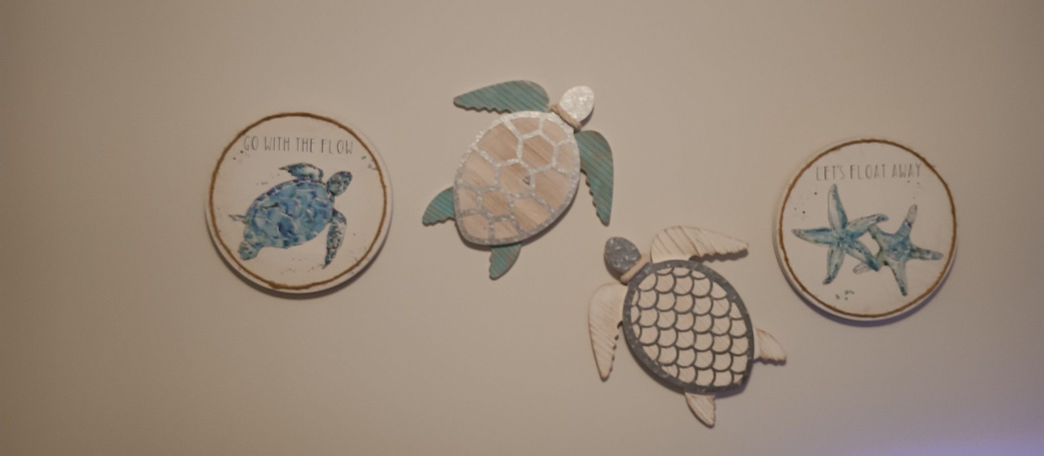 Turtle Wall Decor Set Of 4