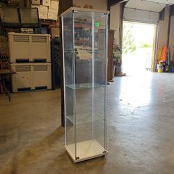 Slim All-Sides Glass Display Case