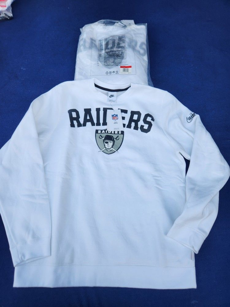 Raiders sweater commercial sale