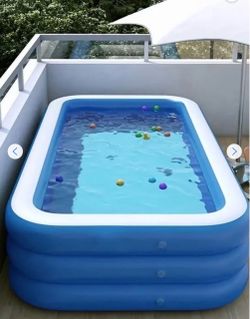 Piscina/ Large Rectangular Inflatable Swimming Pool