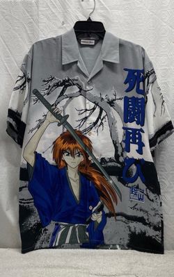 Million Guy Vintage Rurouni Kenshin Shirt Samurai X Anime Size Medium