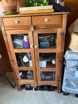 Cupboard wood