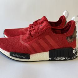 Adidas NMD R1 Boost Ultra Running Shoes Graffiti Red Mens Size 9.5
