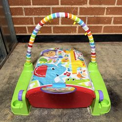 🎶 Fisher-Price Kick & Play Piano Gym – Baby Activity Mat w/ Music, Mirror & Toys 