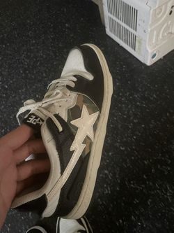A Bathing Ape Bape Sk8 Sta Black Used