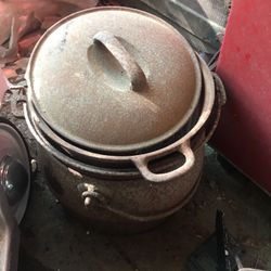 Vintage cast iron utensil