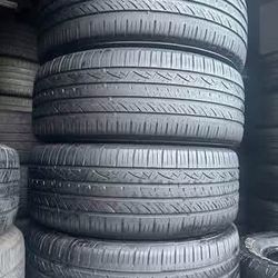 245 55 19 HANKOOK  MATCHING SET  $200 for the set