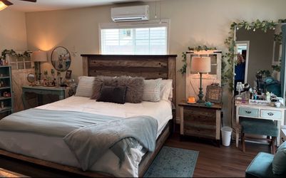 Bedroom set frame and night stand from Jerome’s furniture